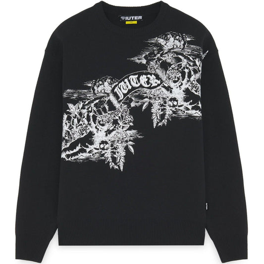 Maglie a manica lunga Uomo Iuter - Paradise Jumper - Nero