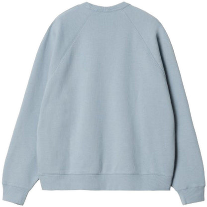 Maglie Donna Carhartt Wip - W' Signature Sweat - Celeste