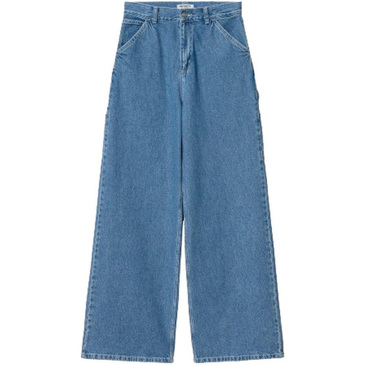 Pantaloni Donna Carhartt Wip - W' Jens Pant - Blu