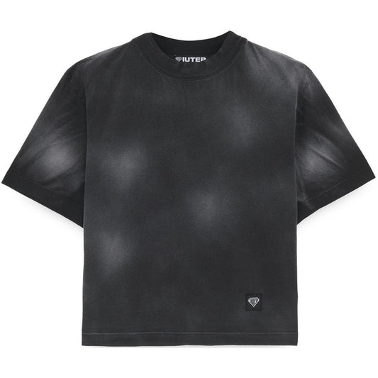 T-shirt Uomo Iuter - Label Marble Tee - Nero