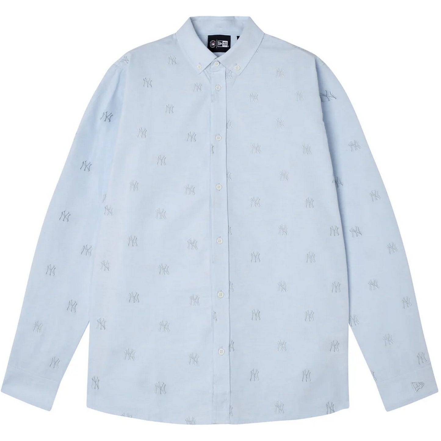 Camicie casual Unisex New Era - Mlb Monogram Overshirt Neyyan - Celeste