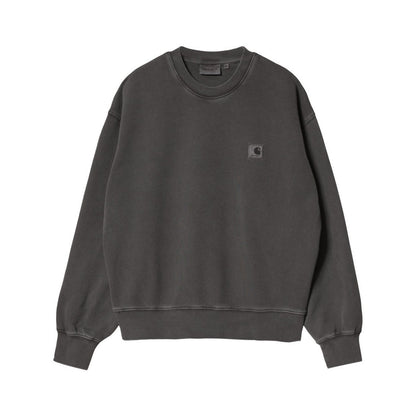 Felpe senza cappuccio Donna Carhartt Wip - W' Nelson Sweat - Grigio