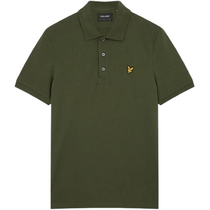 Polo Uomo Lyle & Scott - Plain Polo Shirt - Verde
