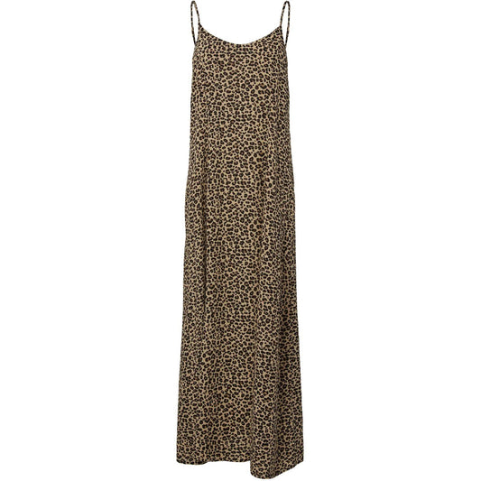 Vestiti casual Donna Pieces - Pcbarri Ankle Slip Dress Wvn Msa Bc - Marrone