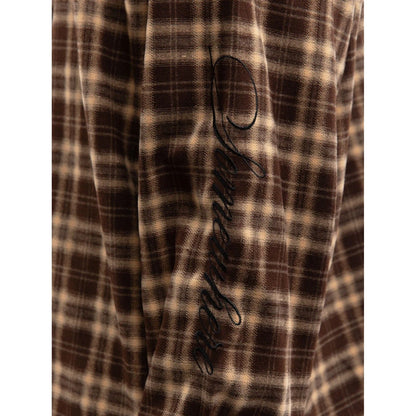 Camicie casual Uomo Reternity - Somewhere Somehow Flannel Shirt - Marrone