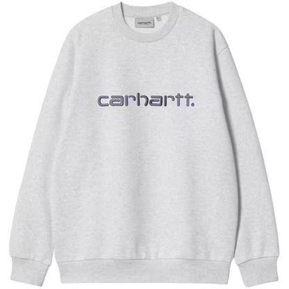 Felpe senza cappuccio Donna Carhartt Wip - W' Carhartt Sweat - Grigio