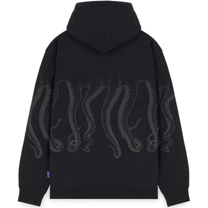 Felpe con cappuccio Uomo Octopus - Octopus Outline Hoodie - Nero