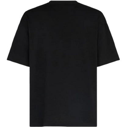 T-shirt Uomo Phobia - Black T-Shirt With Blue Grey Lightning - Nero