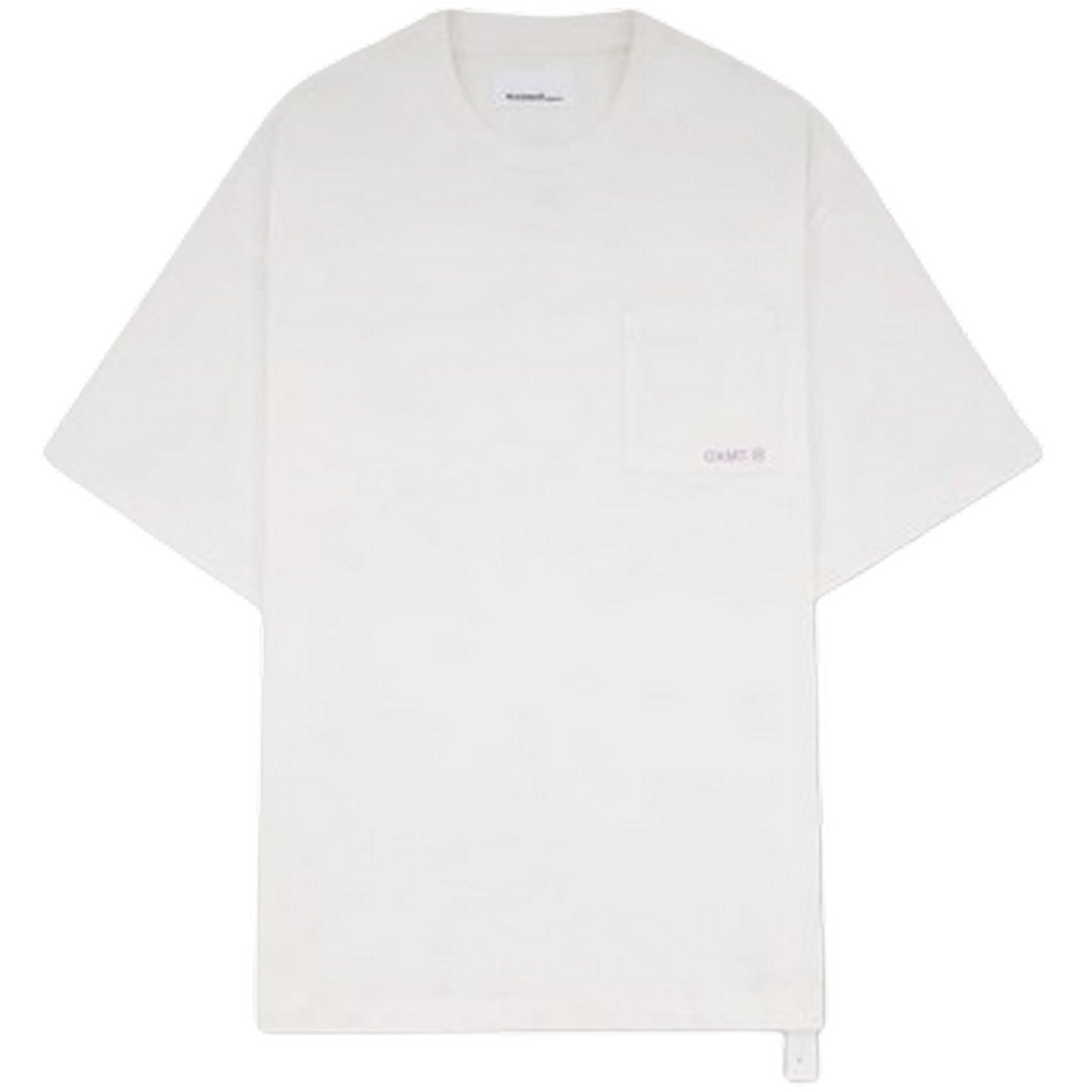 T-shirt Uomo OAMC Peacemaker - Pocket Tee Landscape Print - Bianco