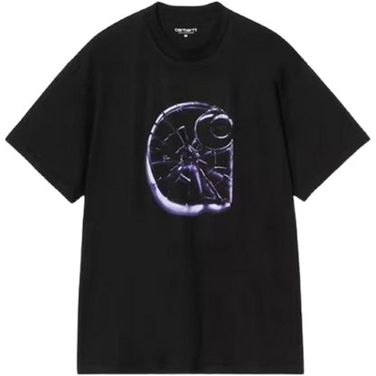 T-shirt Uomo Carhartt Wip - S/S Shattered T-Shirt - Nero