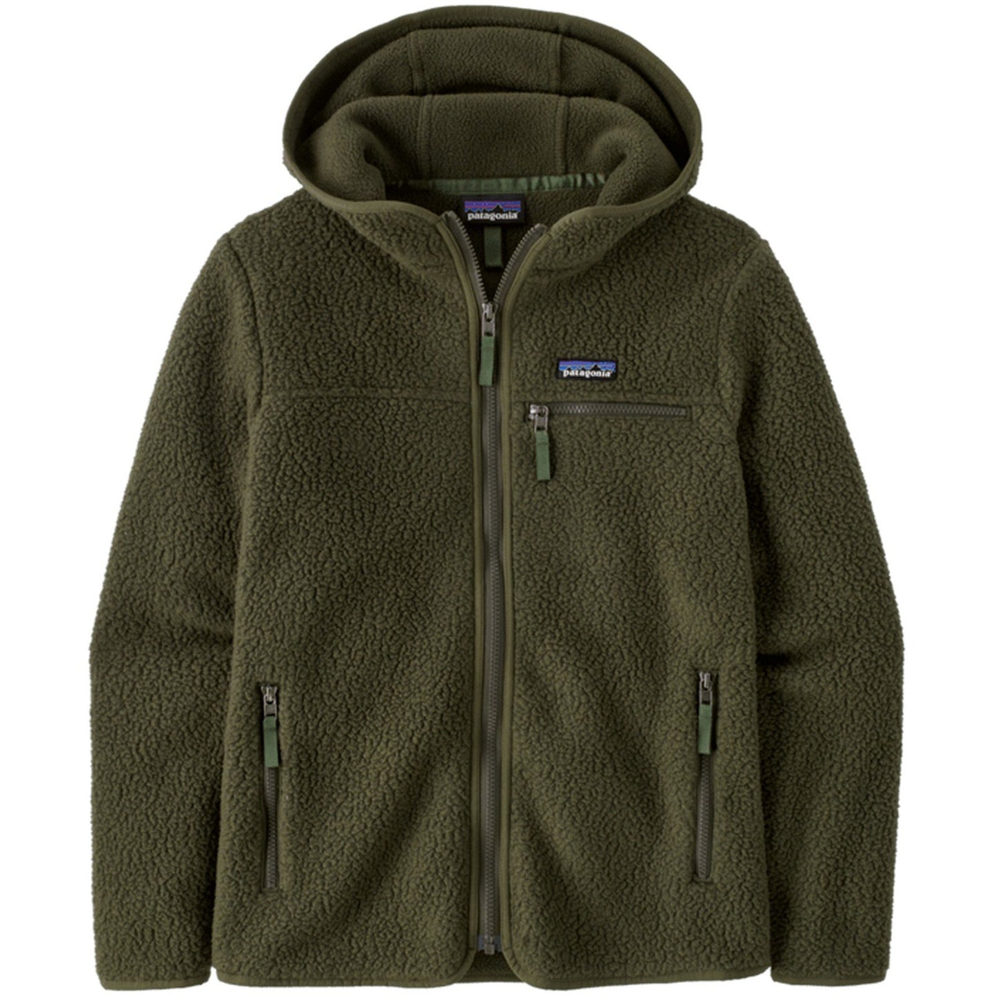 Giacche Donna Patagonia - W'm Retro Pile Hoody - Verde