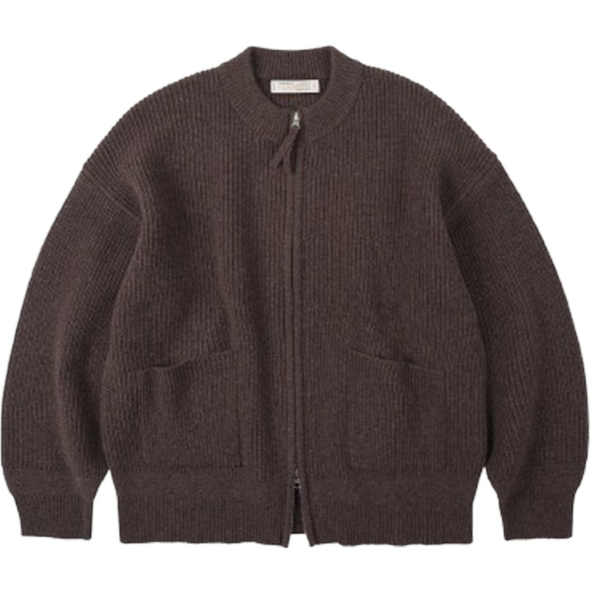 Cardigan Uomo Frizmworks - Wool Deck Zipup Cardigan - Marrone