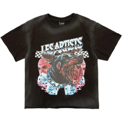 T-shirt Uomo Les Artists - T-Shirt M/M Boxy Fit - Nero