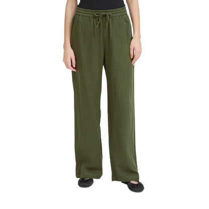 Pantaloni Donna Ichi - Iafoxa Beach Pt - Verde