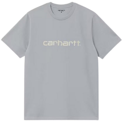 T-shirt Uomo Carhartt Wip - S/S Script T-Shirt - Grigio