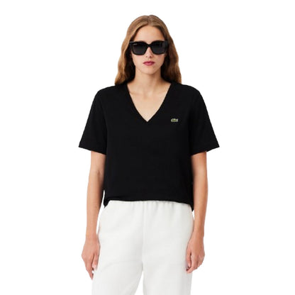 T-shirt Donna Lacoste - Tee-Shirts Donna - Nero