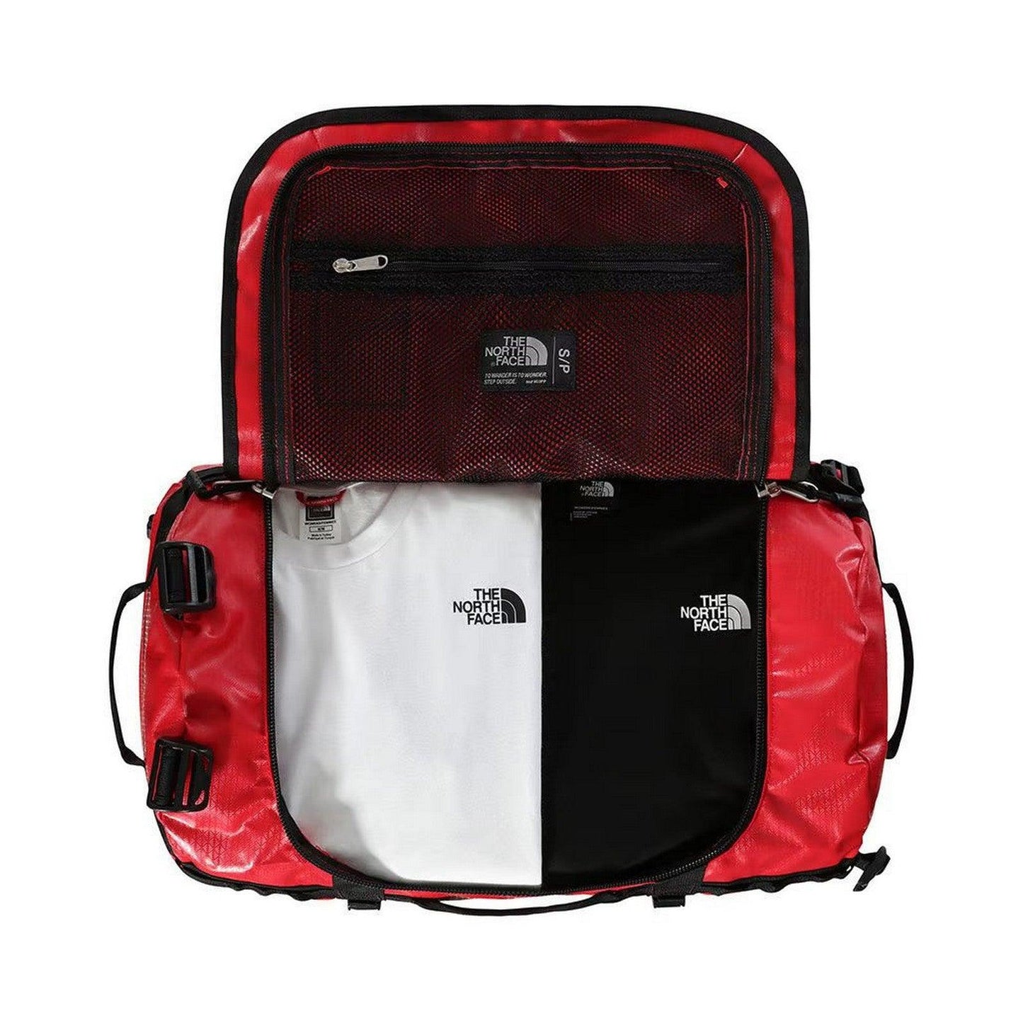 Borse a spalla Unisex The North Face - Base Camp Duffel - S - Rosso