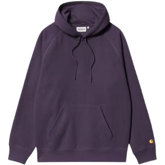 Felpe con cappuccio Uomo Carhartt Wip - Hooded Chase Sweat - Viola