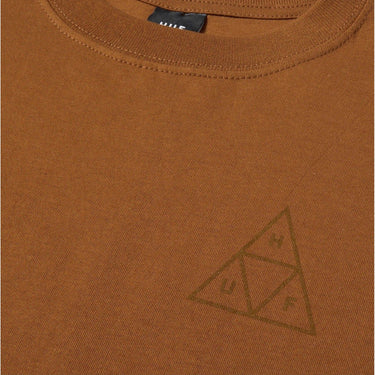 T-shirt Uomo Huf - Huf Set Tt S/S Tee - Marrone