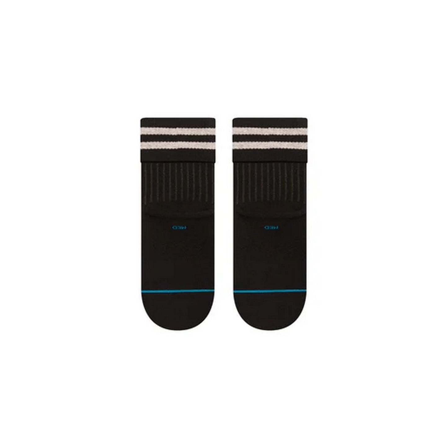 Calze Unisex Stance - Roll Cuff Quarter - Nero
