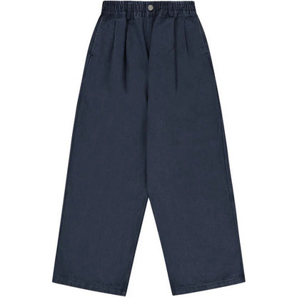 Pantaloni Uomo KAPPY DESIGN - Two Tuck Wide Kation Pants - Grigio