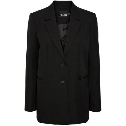 Giacche da abito e blazer Donna Pieces - Pcneva Ls Loose Blazer Noos - Nero