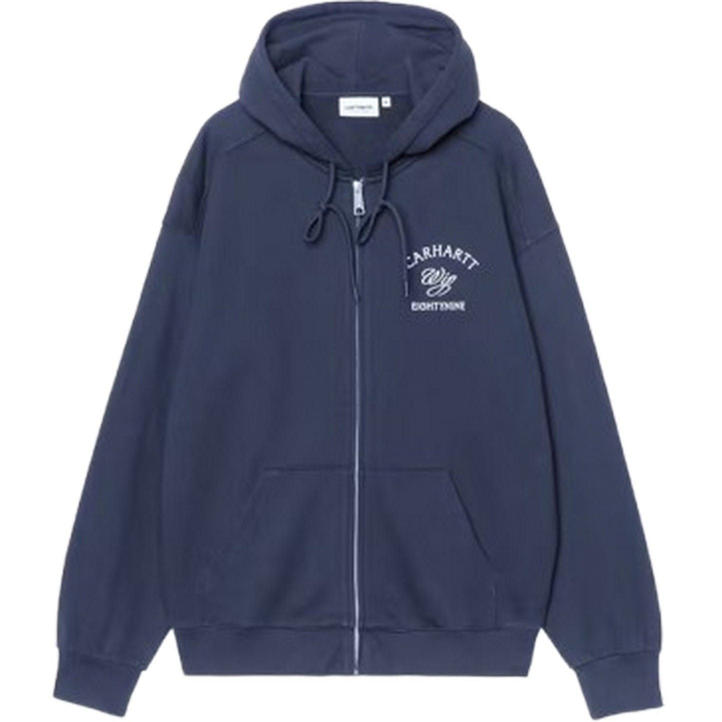 Felpe con cappuccio Uomo Carhartt Wip - Hooded Eightynine Sweat Jacket - Blu
