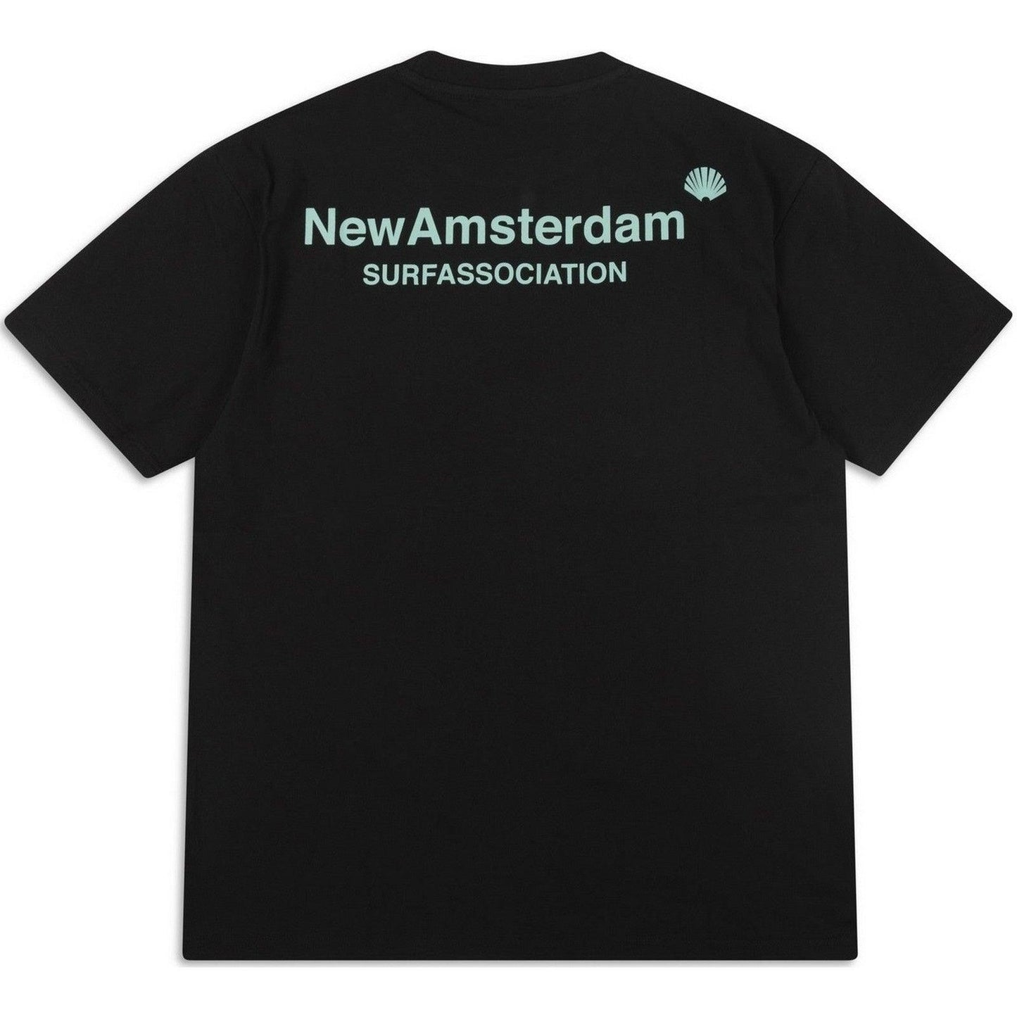 T-shirt Uomo New Amsterdam Surf Association - Logo Tee - Nero