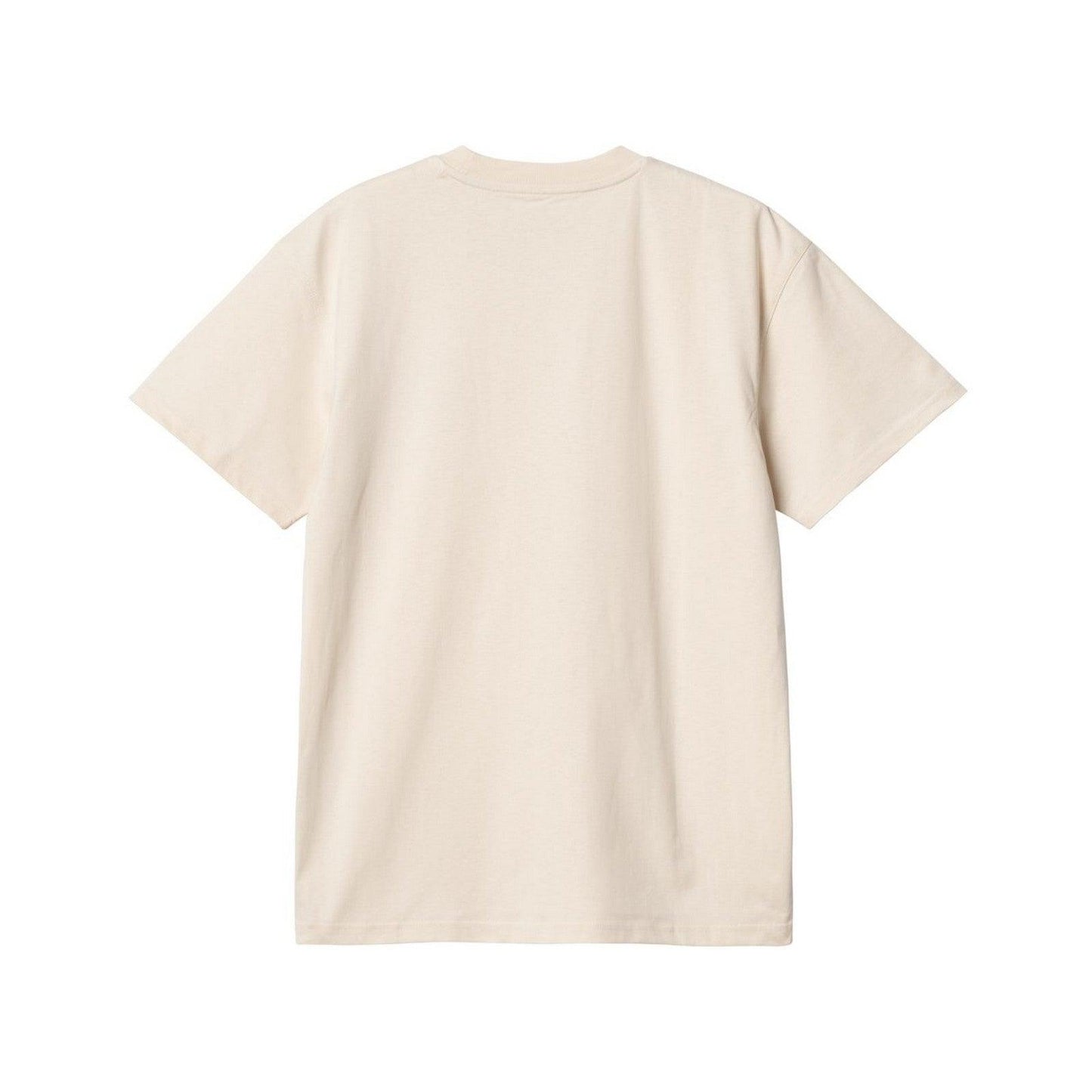 T-shirt Uomo Carhartt Wip - S/S American Script - Beige