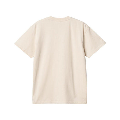 T-shirt Uomo Carhartt Wip - S/S American Script - Beige