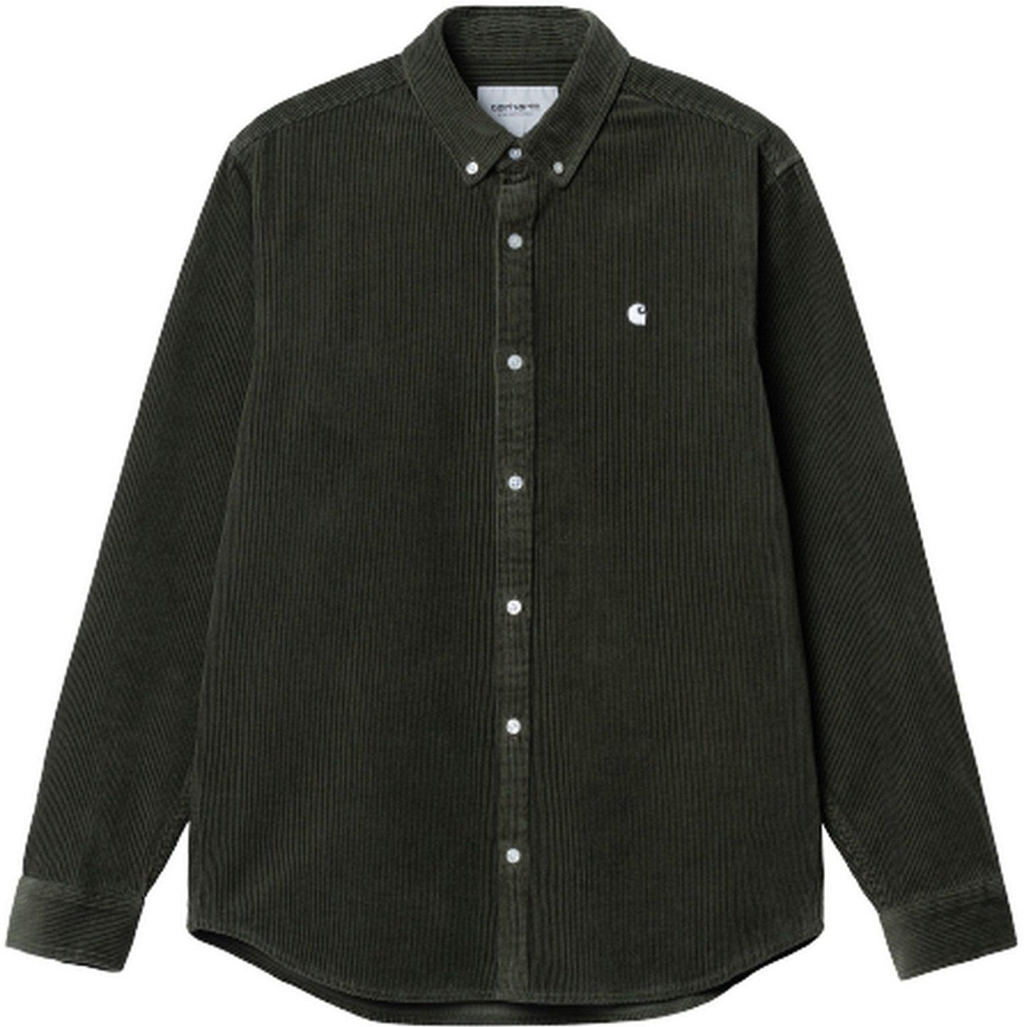 Camicie casual Uomo Carhartt Wip - L/S Madison Cord Shirt - Verde