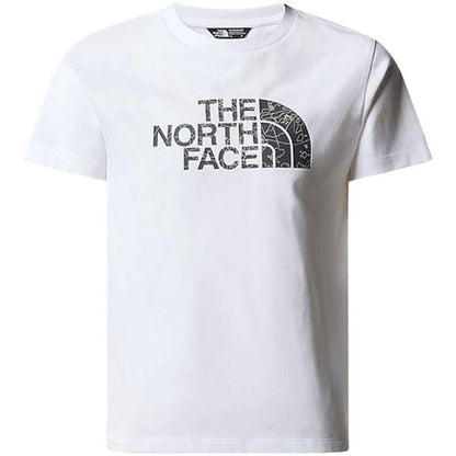 T-shirt Ragazzo The North Face - Kids B S/S Easy Tee - Bianco