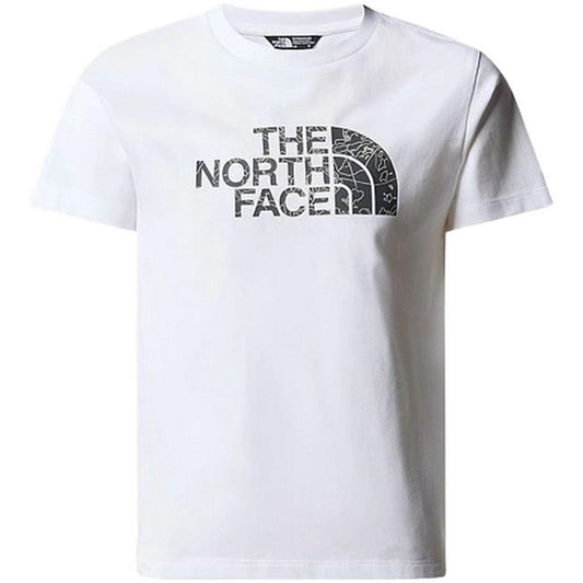 T-shirt Ragazzo The North Face - Kids B S/S Easy Tee - Bianco