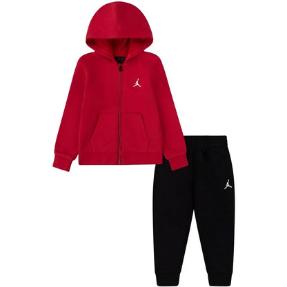 Felpe con cappuccio Bambini Unisex Jordan - Jdb Mj Brklyn Flc Fz Hoodie Se - Nero