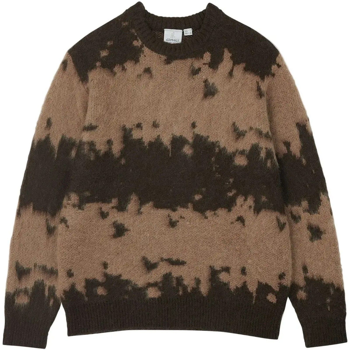 Maglioni Uomo Gramicci - Mohair Splatter Sweater - Multicolore
