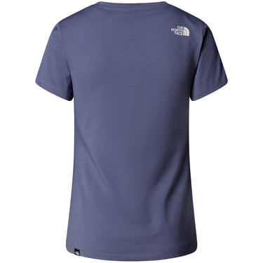 T-shirt Donna The North Face - W S/S Simple Dome Slim Tee - Blu