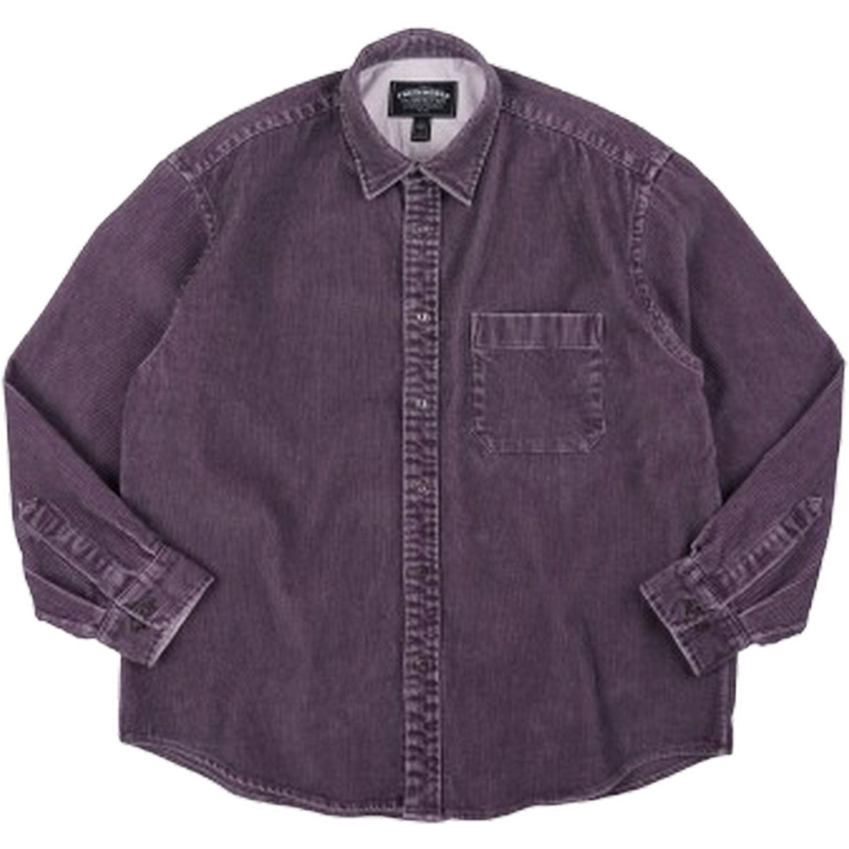 Camicie casual Uomo Frizmworks - Pigment 8W Corduroy Shirt 002 - Viola