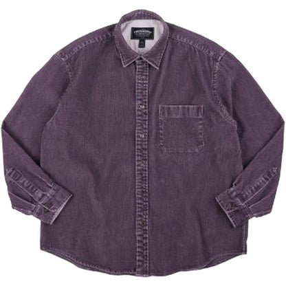Camicie casual Uomo Frizmworks - Pigment 8W Corduroy Shirt 002 - Viola