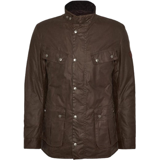 Giacche Uomo Barbour International - Duke Wax Jacket - Marrone