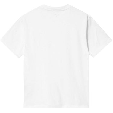 T-shirt damski Carhartt Wip – W' S/S T-S z haftem skryptowym – Biały