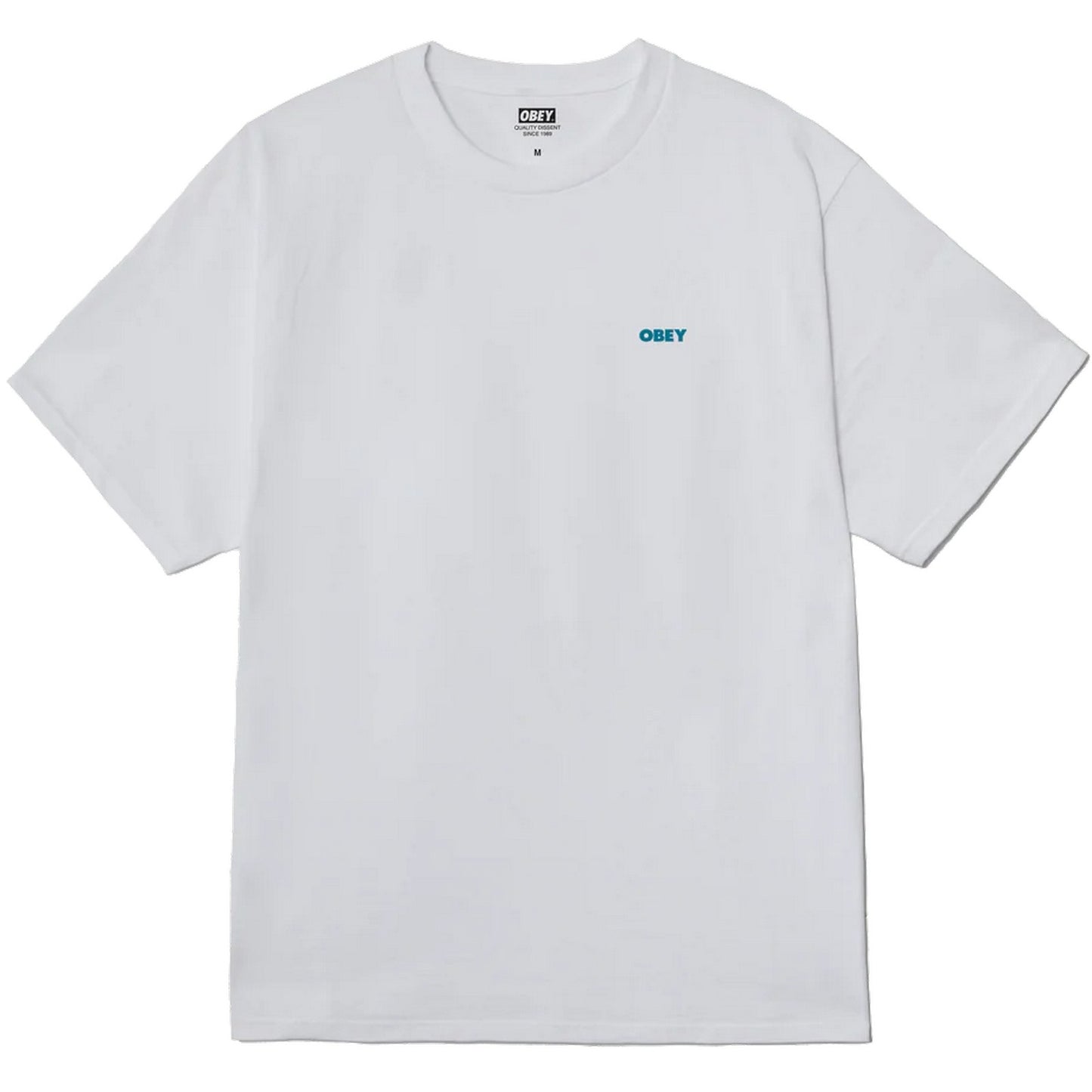 T-shirt Uomo Obey - Obey Future Unwritten Tee - Bianco