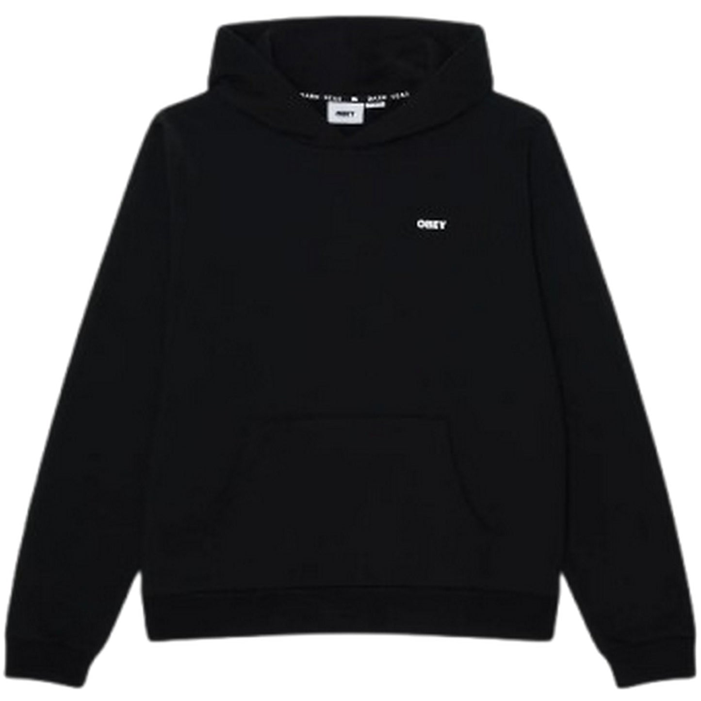 Felpe con cappuccio Uomo Obey - Bold Icon Extra Heavy Hood Fleece - Nero