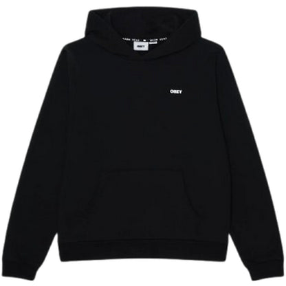 Felpe con cappuccio Uomo Obey - Bold Icon Extra Heavy Hood Fleece - Nero