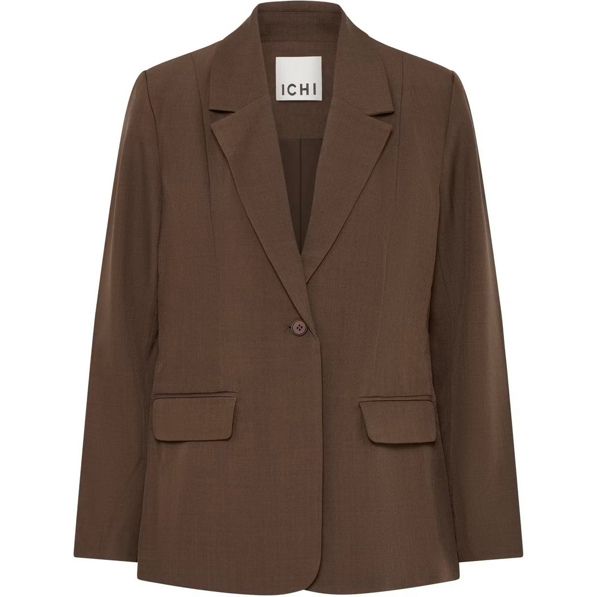 Giacche da abito e blazer Donna Ichi - Ihfava Long Bl - Marrone