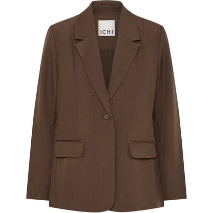 Giacche da abito e blazer Donna Ichi - Ihfava Long Bl - Marrone
