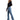 Jeans Donna Pieces - Pcpeggy Flared Hw Jeans Lb Noos - Celeste