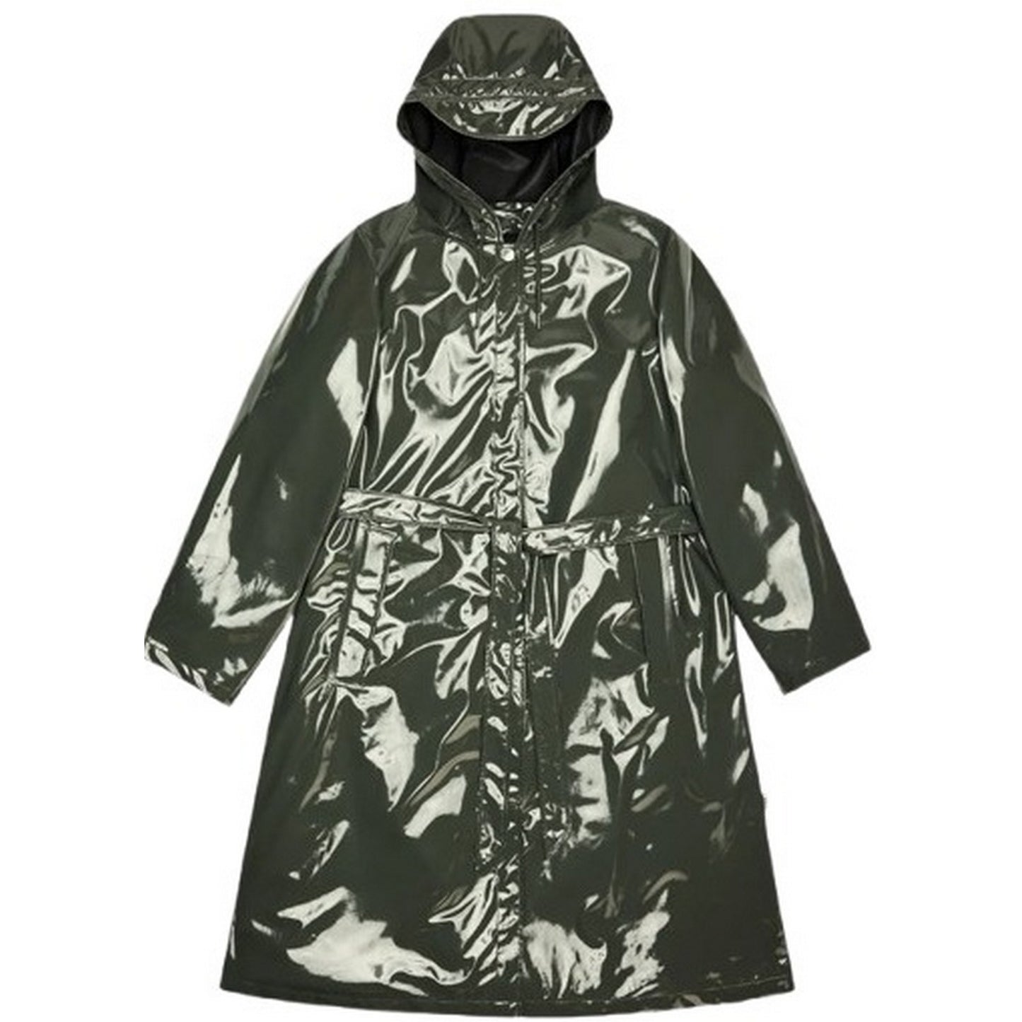 Giacche impermeabili Donna Rains - A-Line Longer W Jacket W3 - Verde