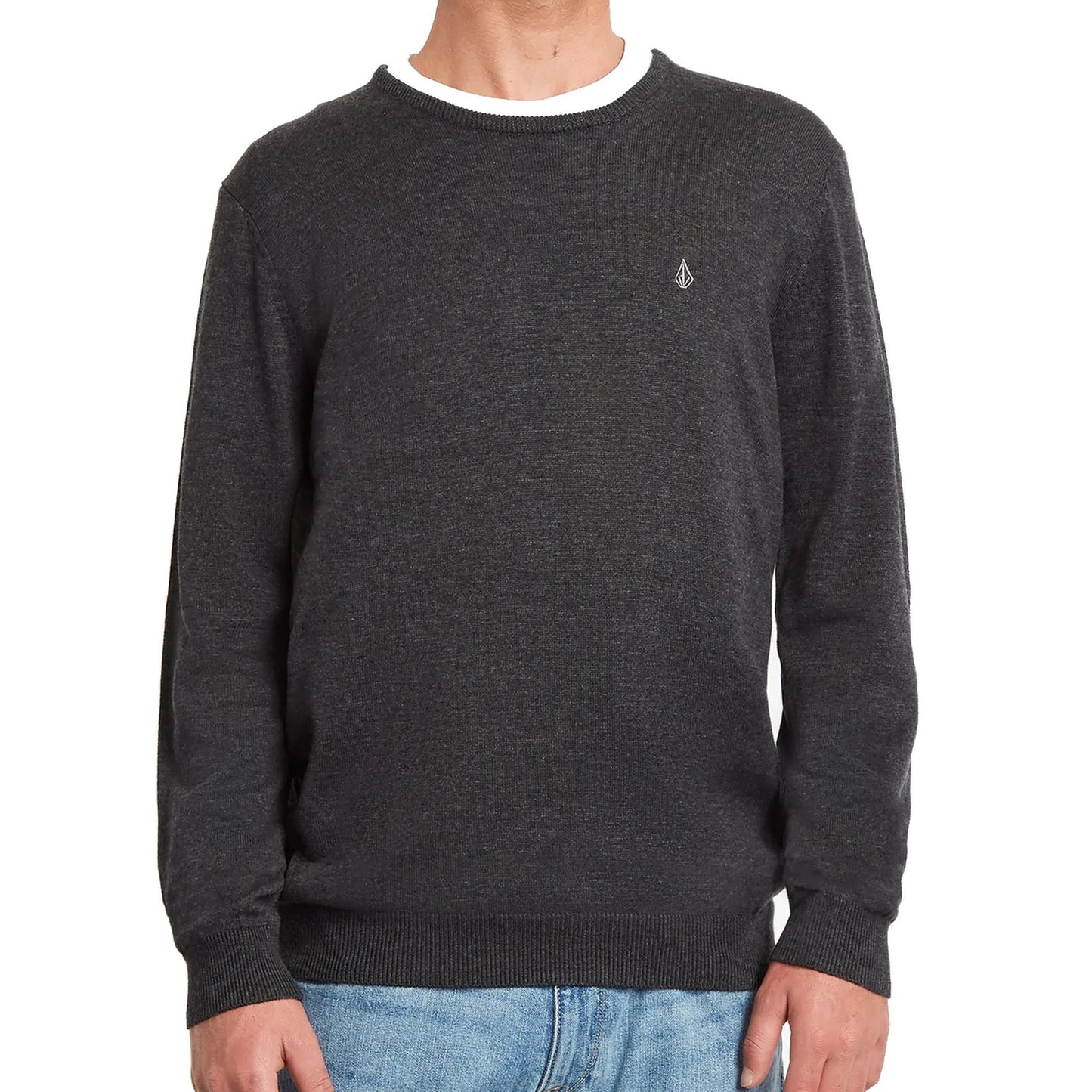 Maglioni Uomo Volcom - Uperstand Sweater - Nero