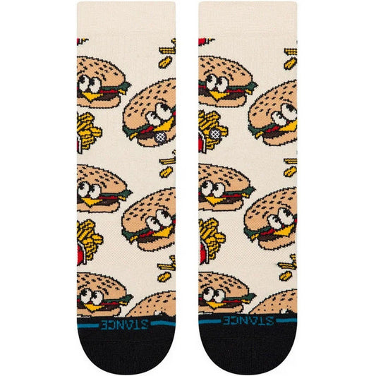 Calze Bambini Unisex Stance - Kids Combo Meal Crew - Beige