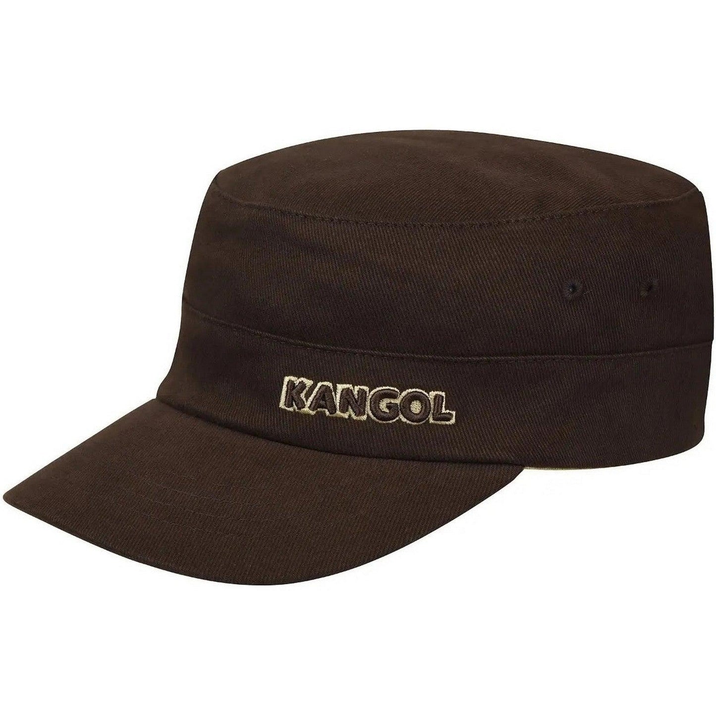 Baschi e berretti Unisex Kangol - Cotton Twill Army Cap - Marrone